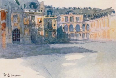 La Cour de Marbre, Versailles - Rene Binet